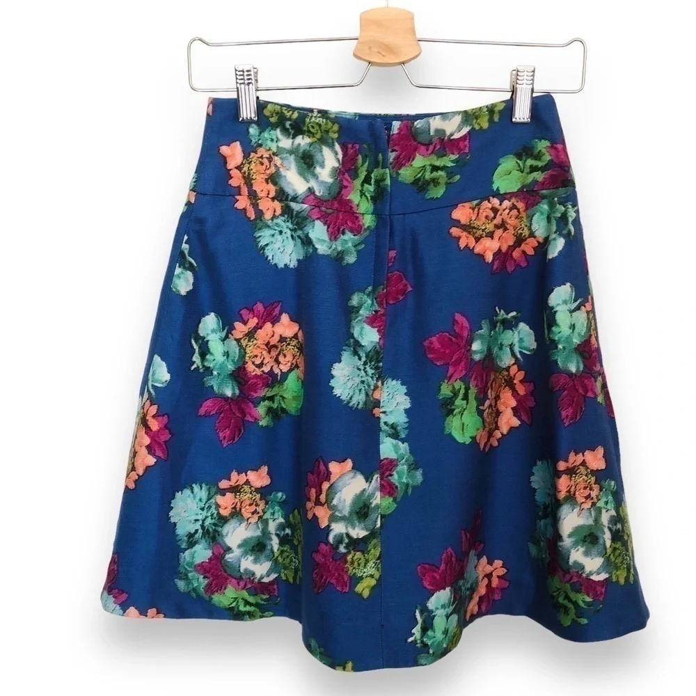 Maeve Garden Days Pleated Mini Skirt